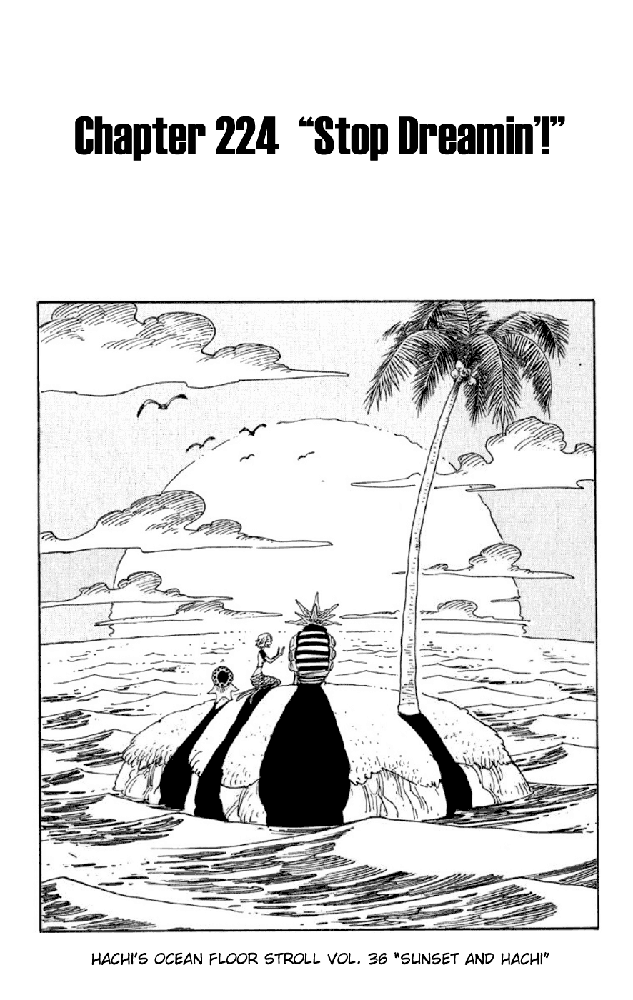 One Piece, Chapter 224 image 01
